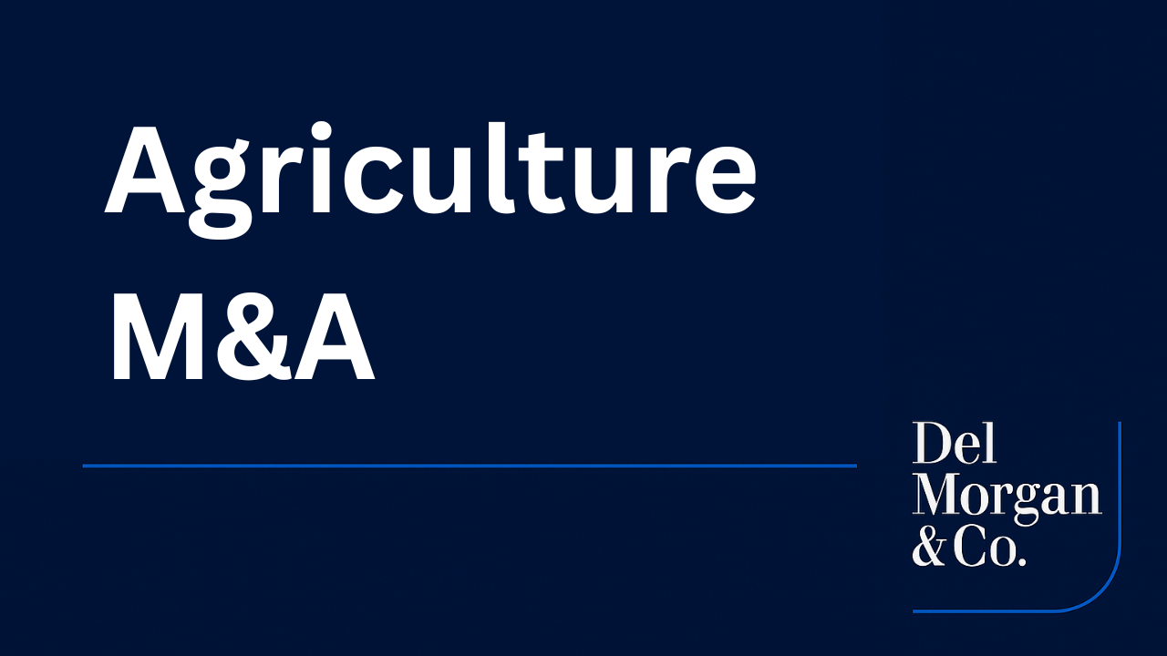 M&A Opportunities in Agriculture, AgTech and Food Supply Chains