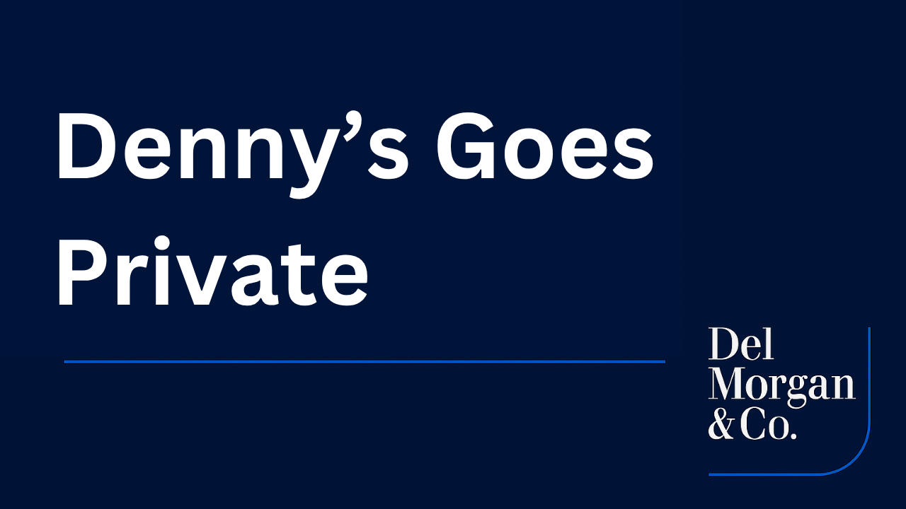 Denny’s Goes Private: How a Legacy Restaurant Chain’s Transformation Could Influence the Tech Sector