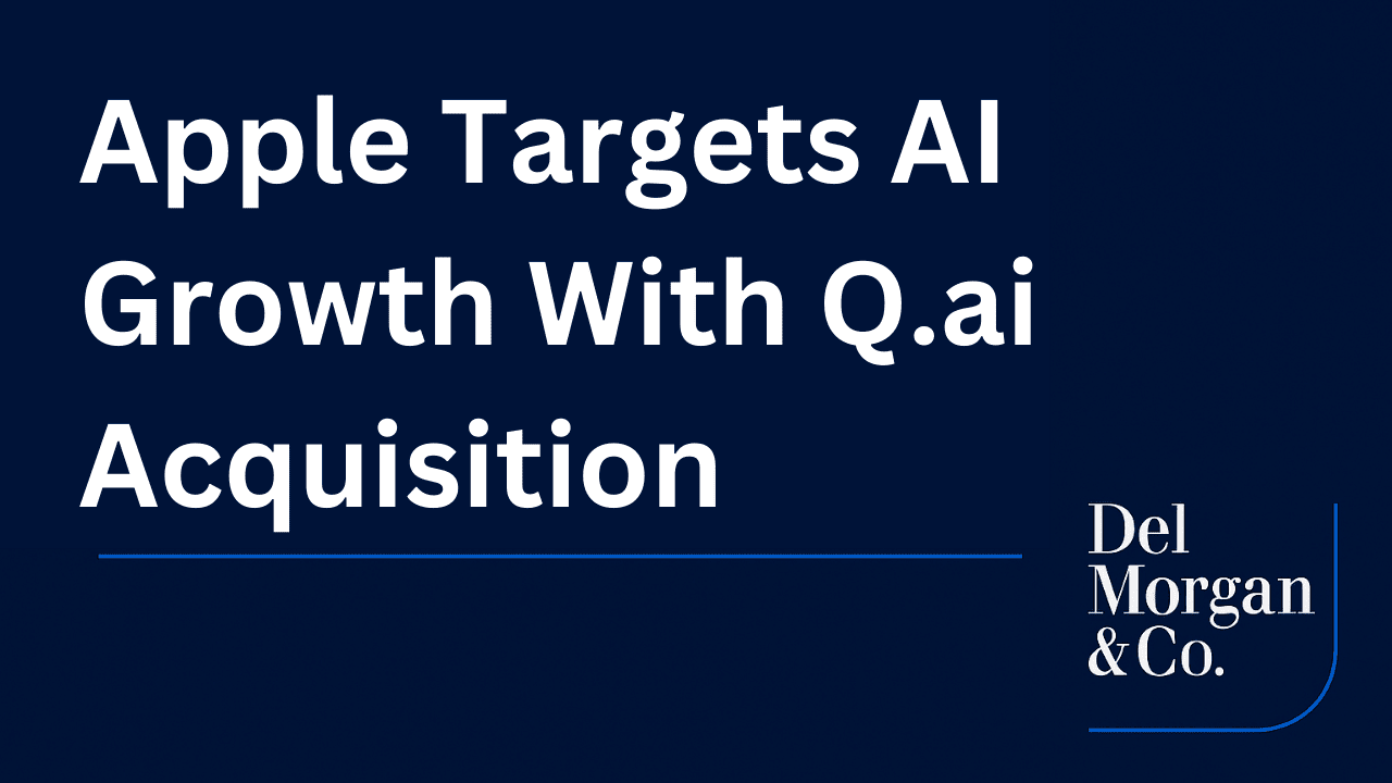 Apple’s AI Acquisition Signals a New Deal Environment