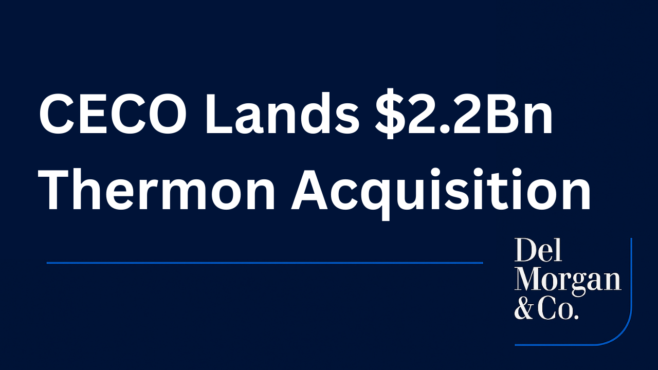 CECO to Acquire Thermon in $2.2Bn Deal