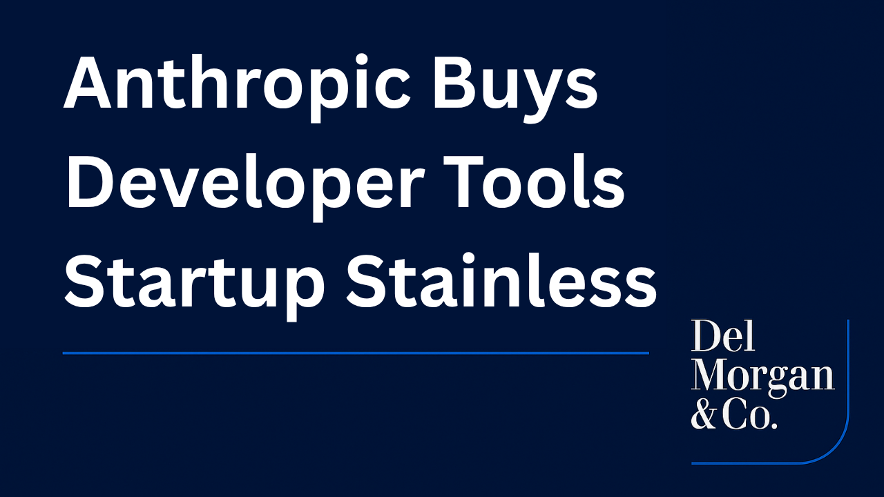 Anthropic Acquires Developer Tools Startup Stainless