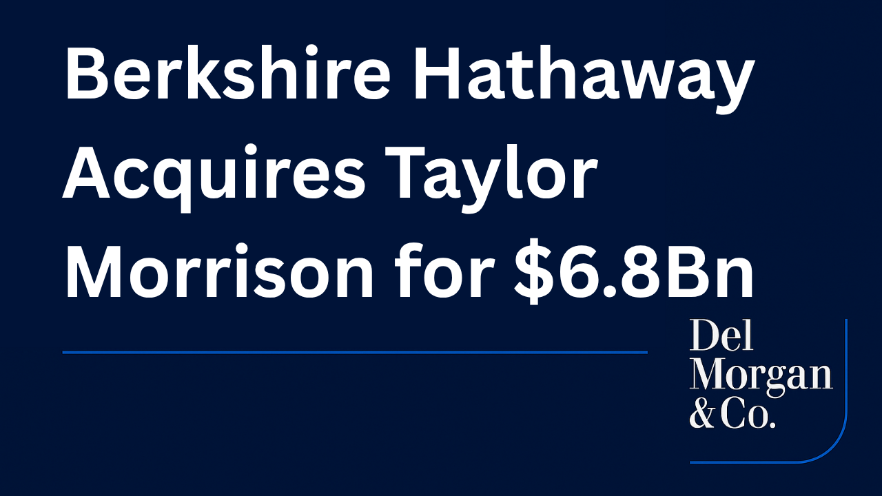 Berkshire Hathaway Acquires Taylor Morrison for $6.8Bn
