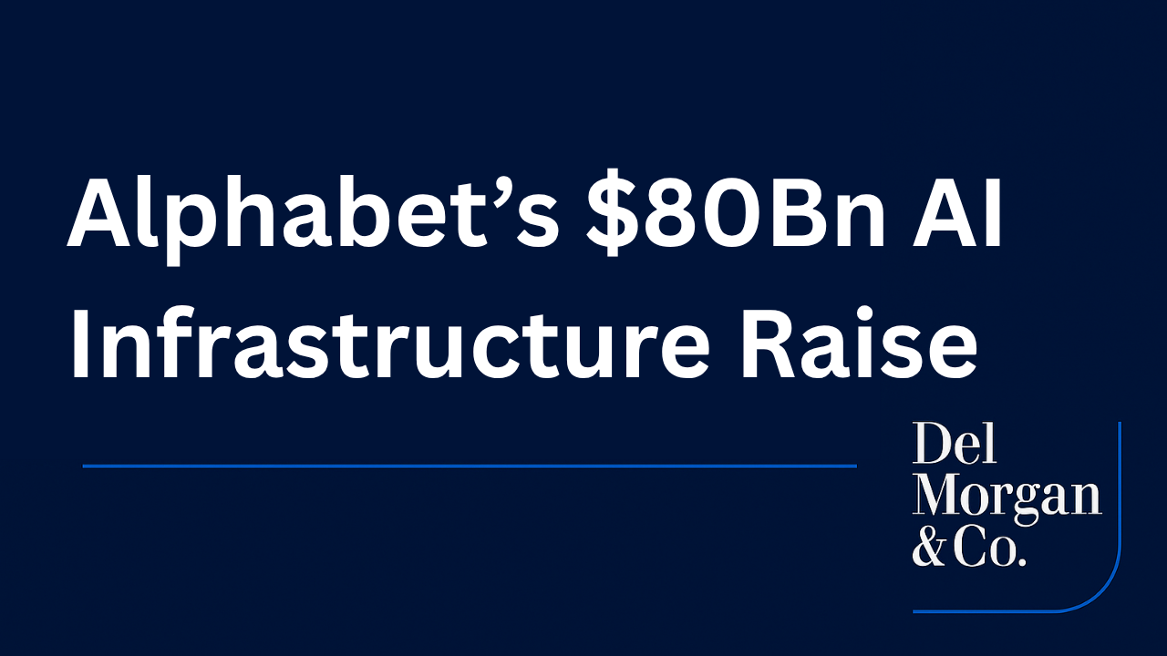 Alphabet’s $80Bn AI Infrastructure Raise