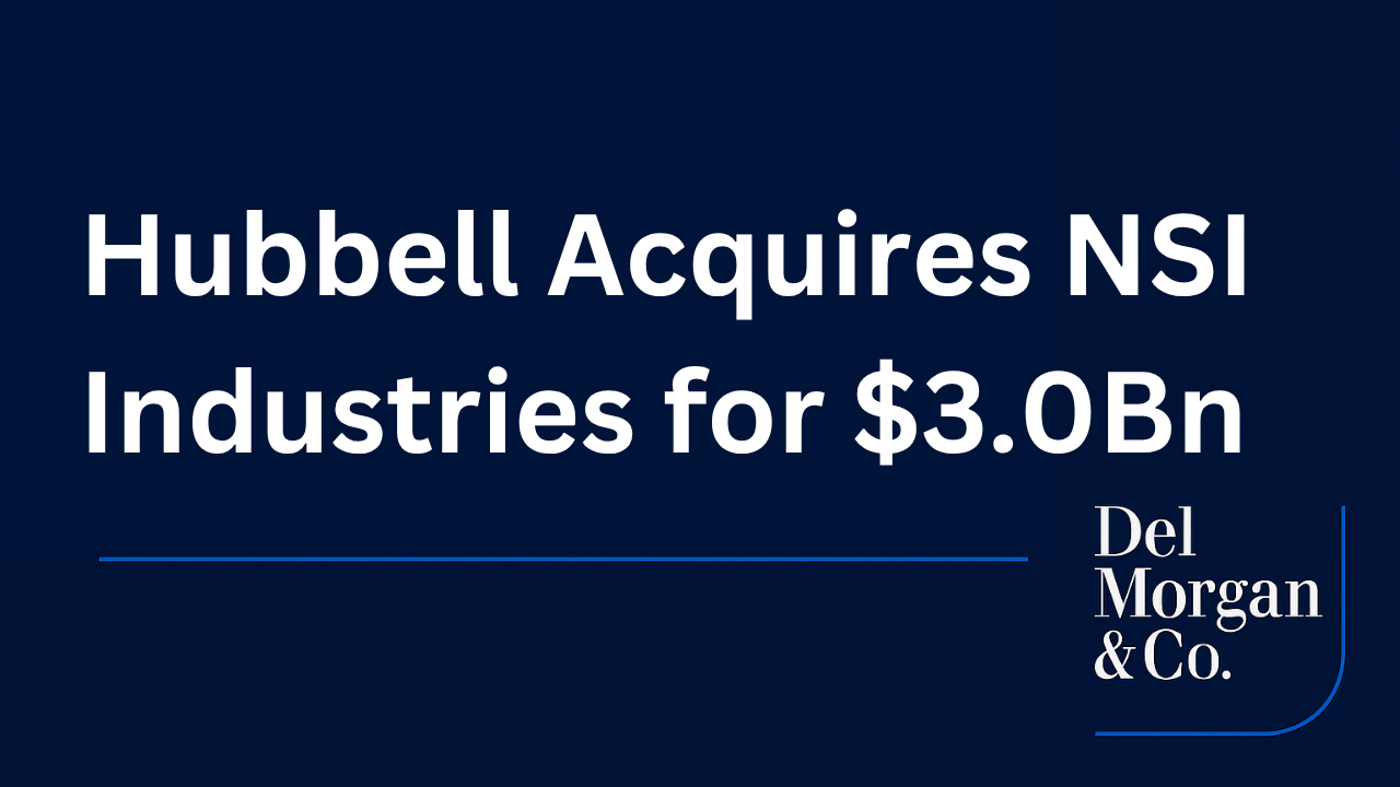 Hubbell Acquires NSI Industries for $3.0Bn