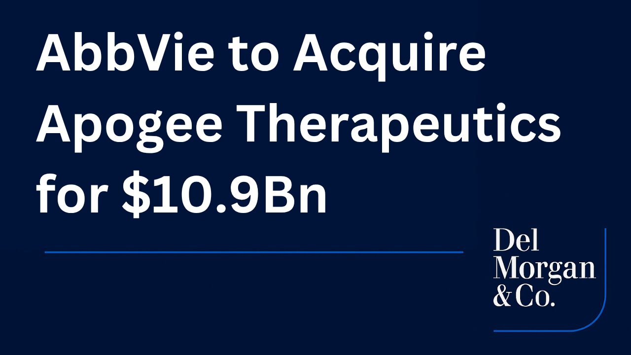 AbbVie to Acquire Apogee Therapeutics for $10.9Bn