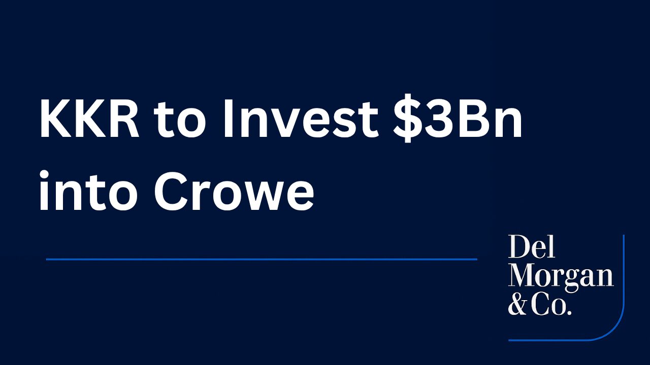 KKR to Invest in Accounting Firm Crowe in $3Bn Deal