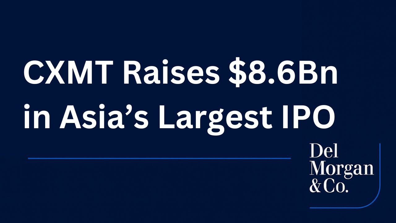 CXMT Raises $8.6Bn in Asia’s Largest IPO of 2026