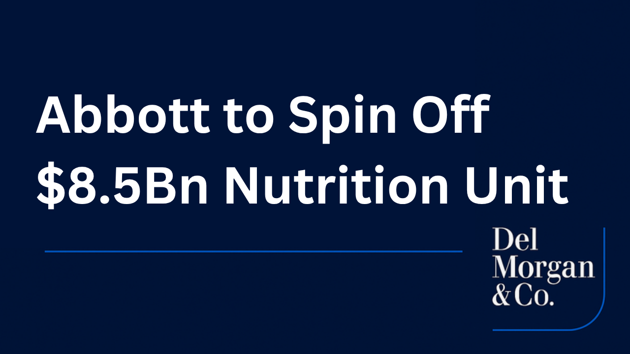 Abbott to Spin Off Its $8.5Bn Nutrition Business