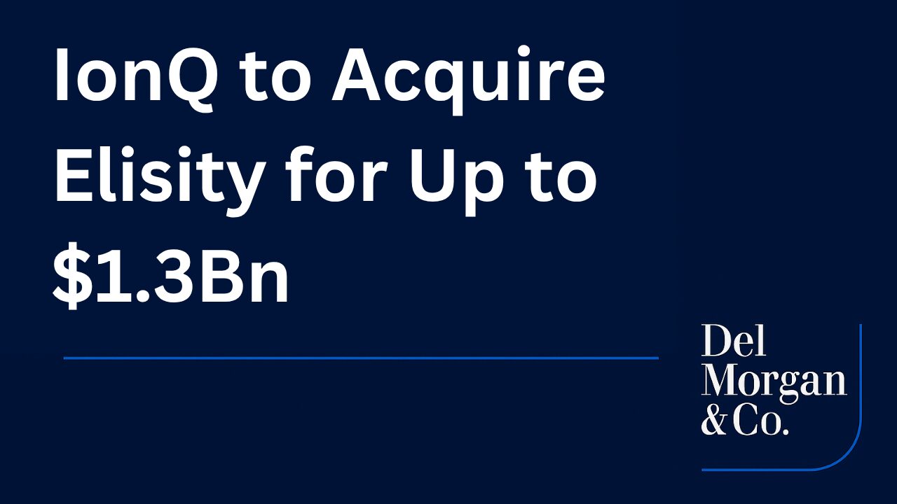 IonQ to Acquire Elisity for Up to $1.3Bn
